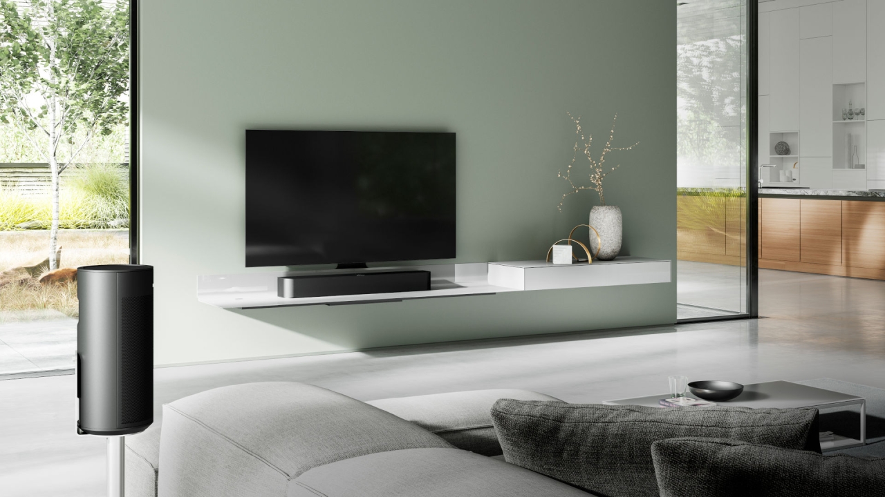Revox-STUDIOART-Audiobar-Soundbar-S100-5-1_System-Heimkino-Spectral-A100_Lautsprecher-schwarz