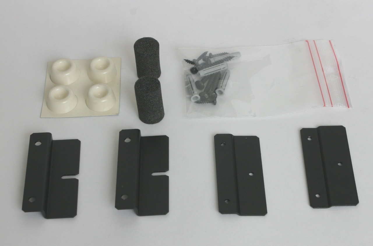 Wall Bracket for Mini/Shelf, flat (2 pieces)